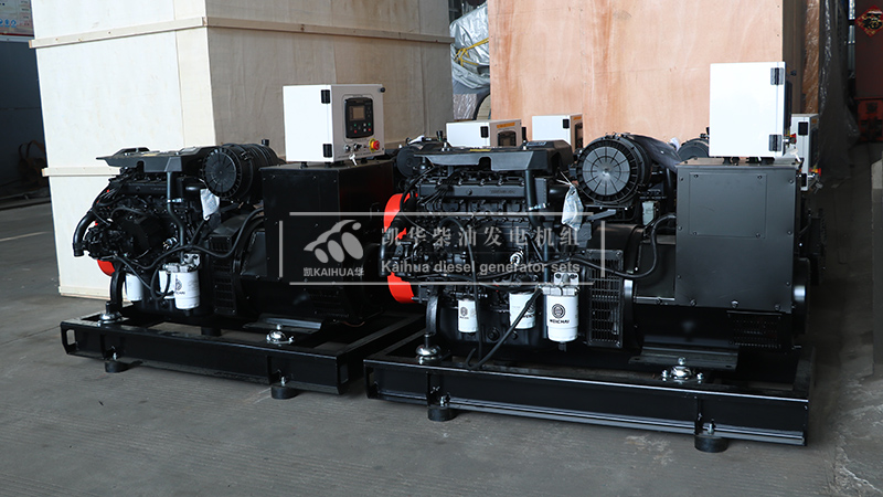 濟寧7臺濰柴船用發電機組成功出廠